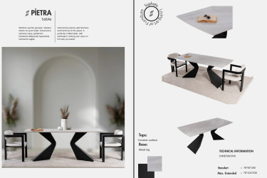 Pietra Keramik Esstisch