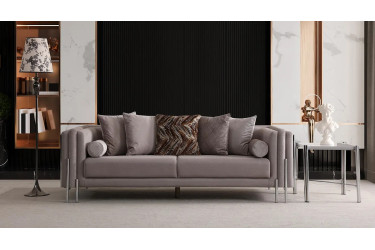 Hürrem Silber Sofa Set