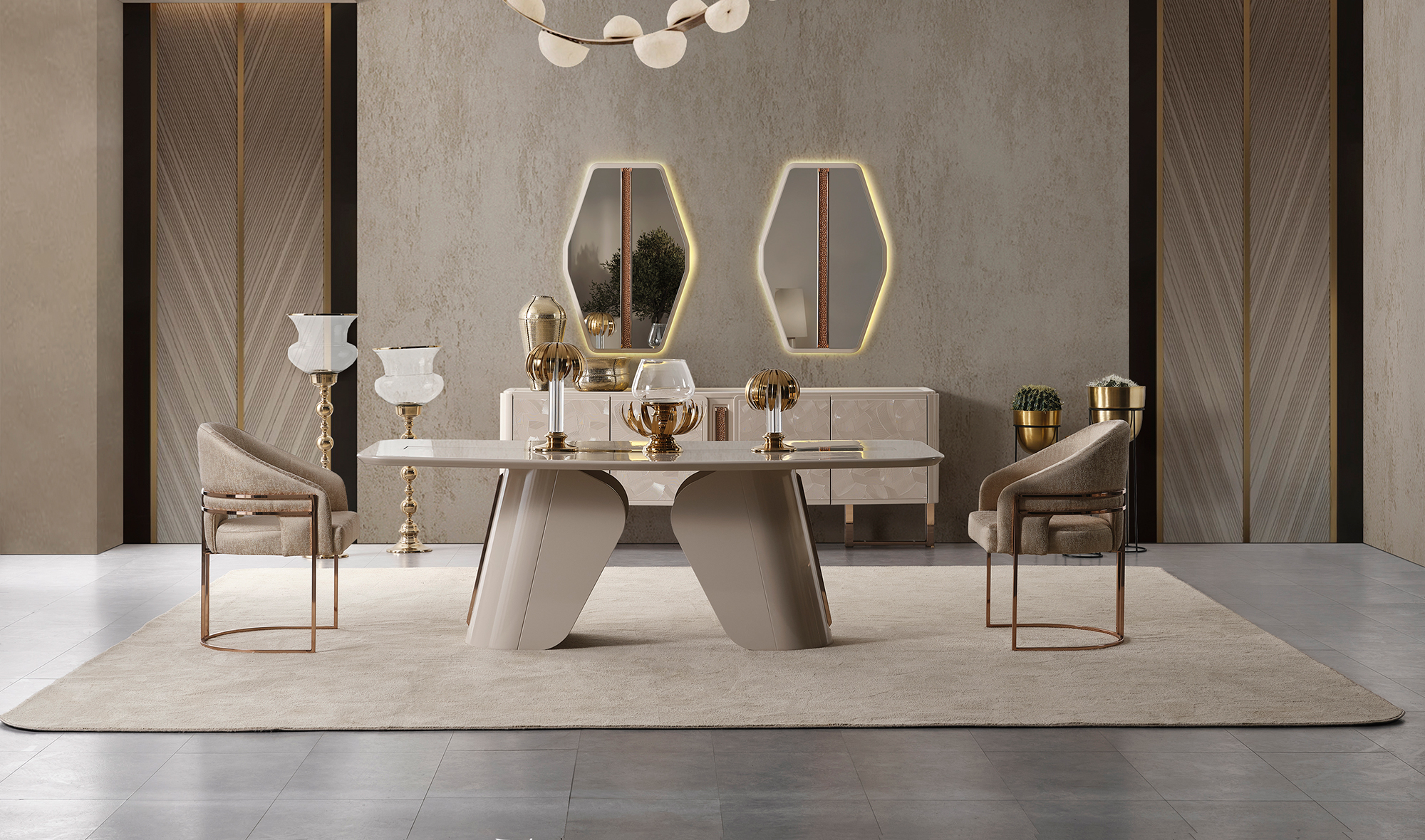 Mercan Esszimmer Set