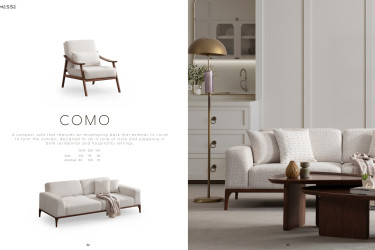 Como Sofa Set