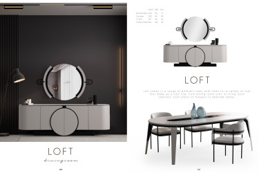 Loft Esszimmer Set
