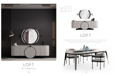 Loft Esszimmer Set