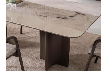 Rio Esszimmer Set ( Marmor Tisch )