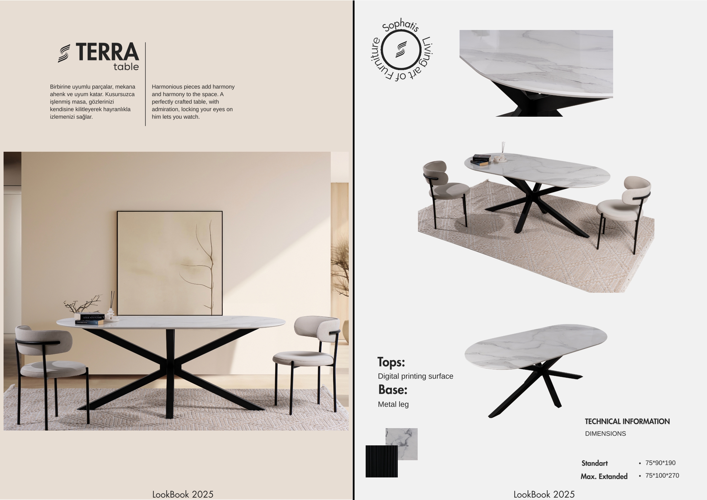 Terra Marmor Optik Esstish