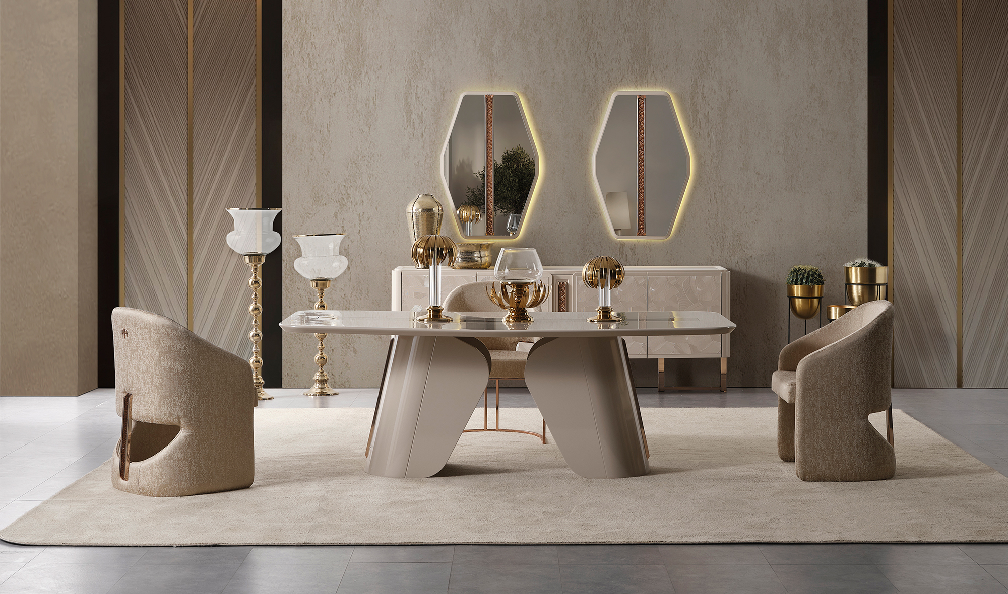 Mercan Esszimmer Set