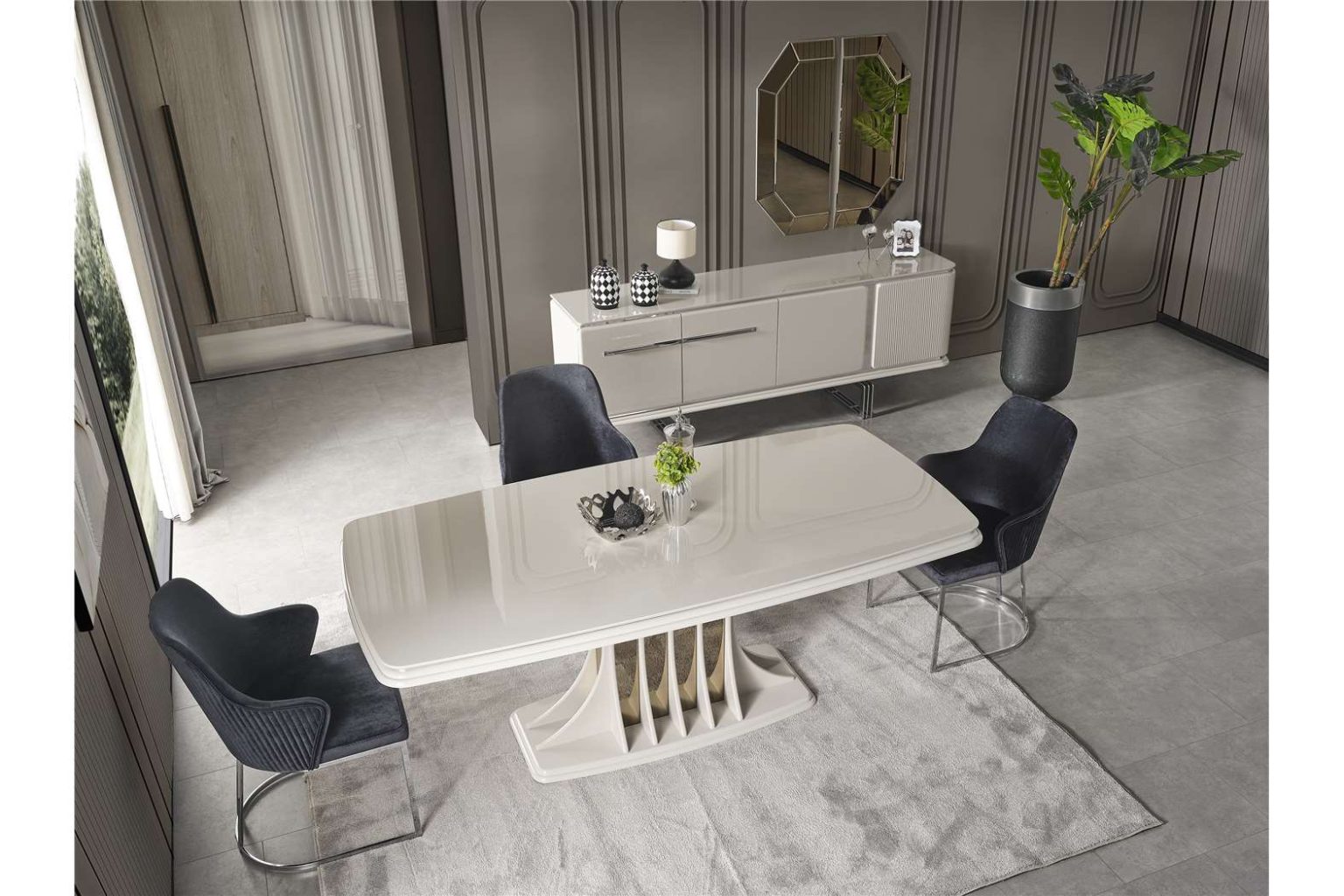 Bergama Sandstein Esszimmer