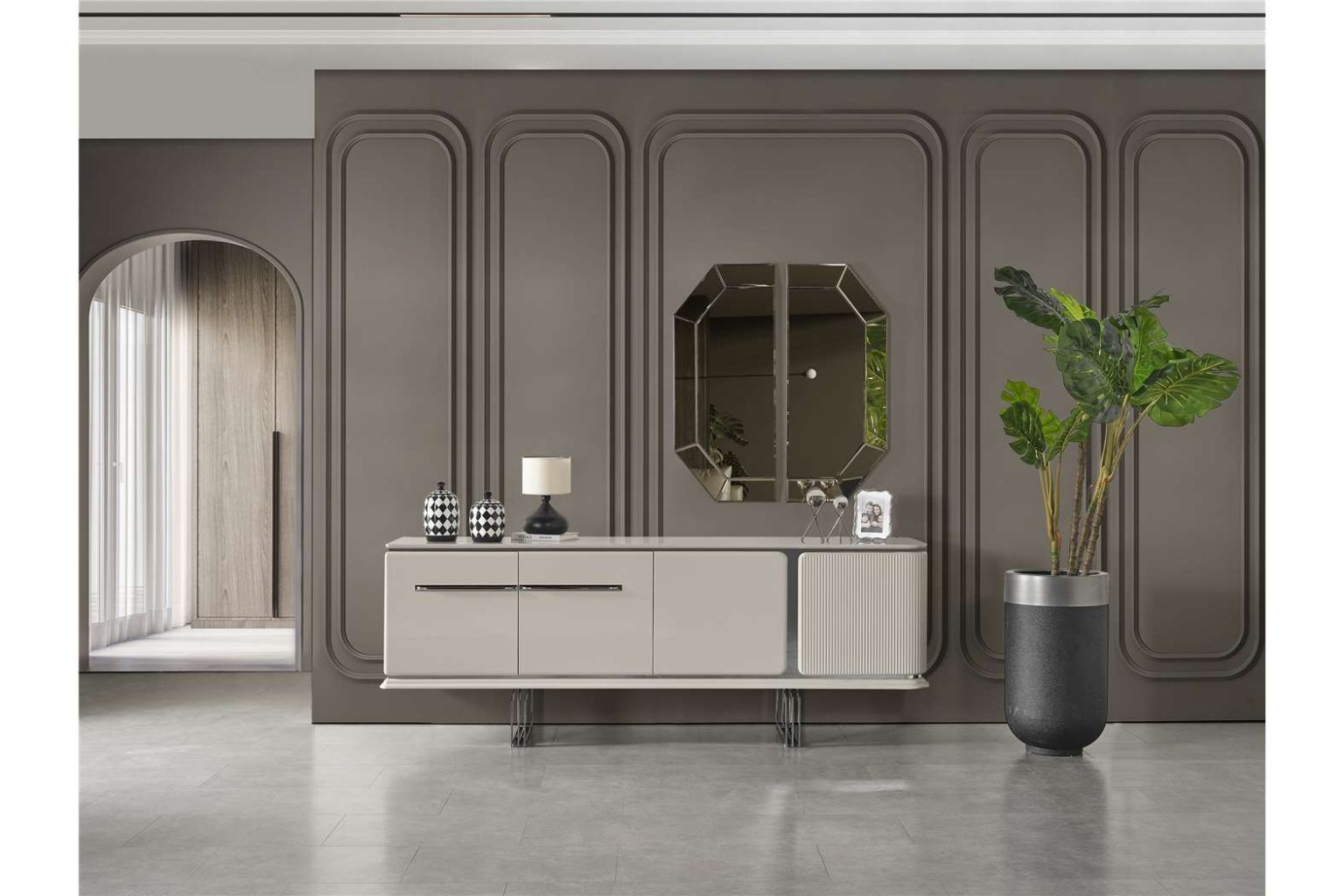 Bergama Sandstein Esszimmer