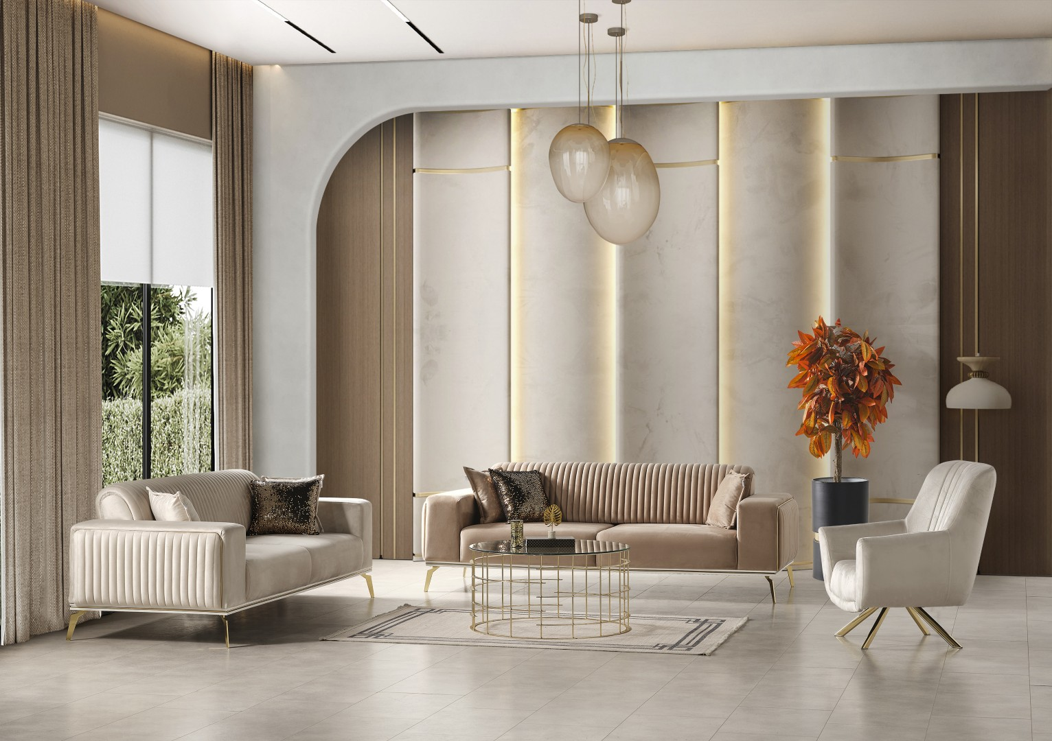 Carina Sofa Set