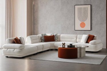 Pagoda Ecksofa Set
