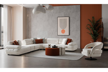 Pagoda Ecksofa Set