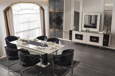 Premier White Esszimmer Set