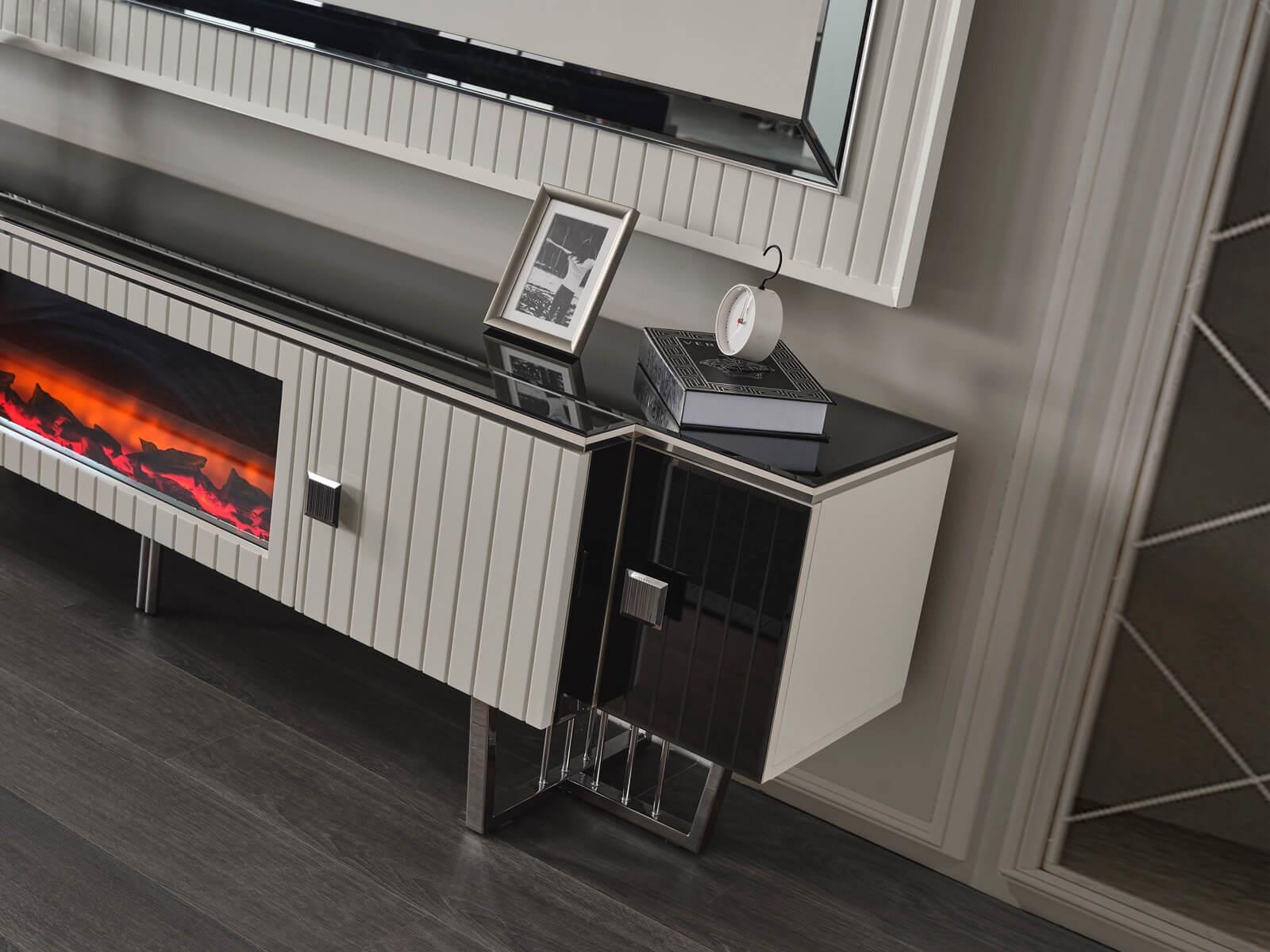 Premier White Tv Mobel