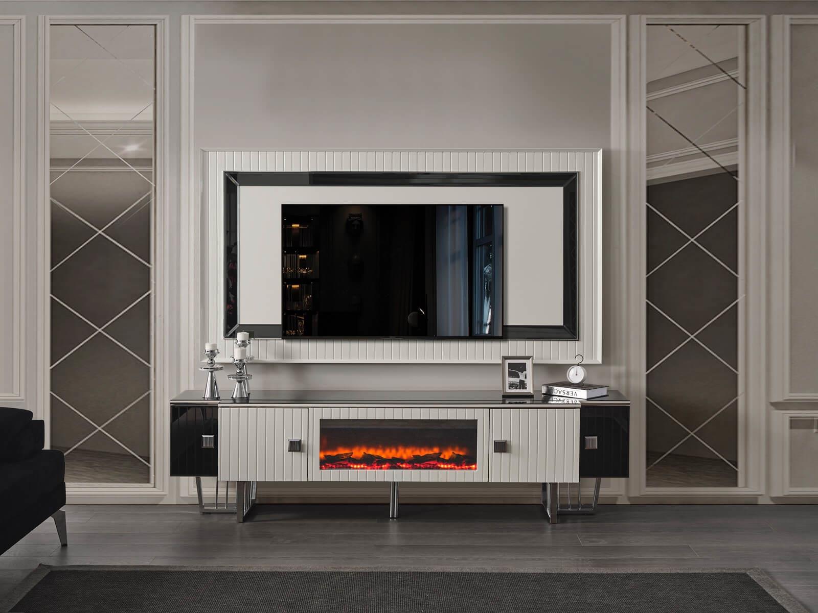 Premier White Tv Mobel