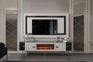Premier White Tv Mobel