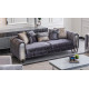 Selux Silber Sofa Set