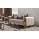 Selux Gold Sofa Set
