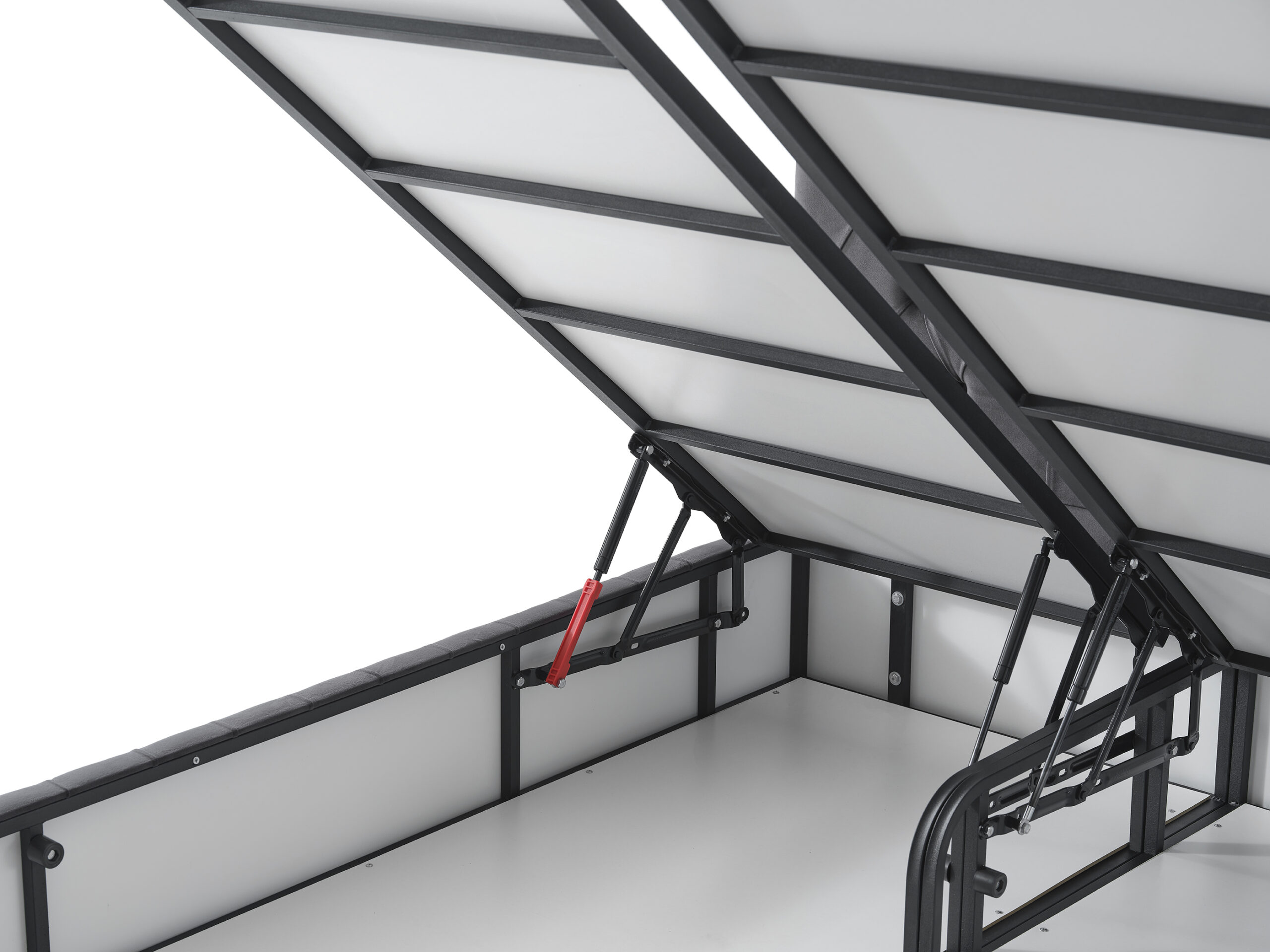 Silver Boxspringbett