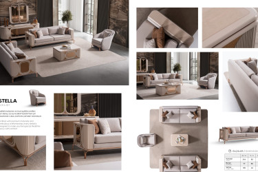 Stella Luxury Sofa Set