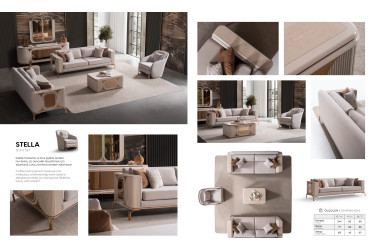 Stella Luxury Sofa Set