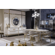 Parisx Esszimmer Set Marmor Optisch