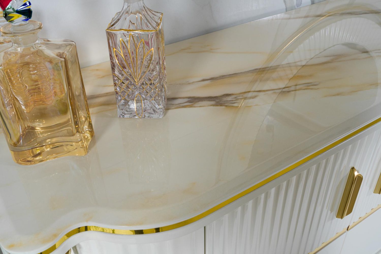Parisx Esszimmer Set Marmor Optisch