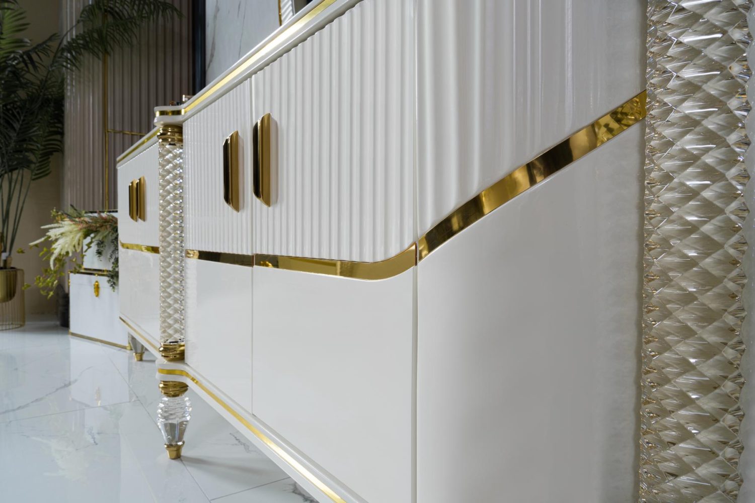 Parisx Esszimmer Set Marmor Optisch