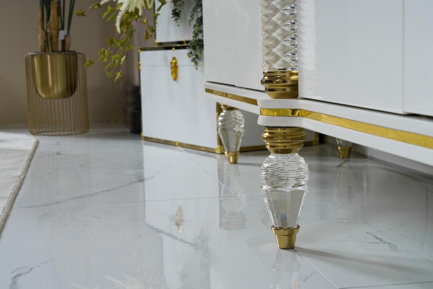 Parisx Esszimmer Set Marmor Optisch